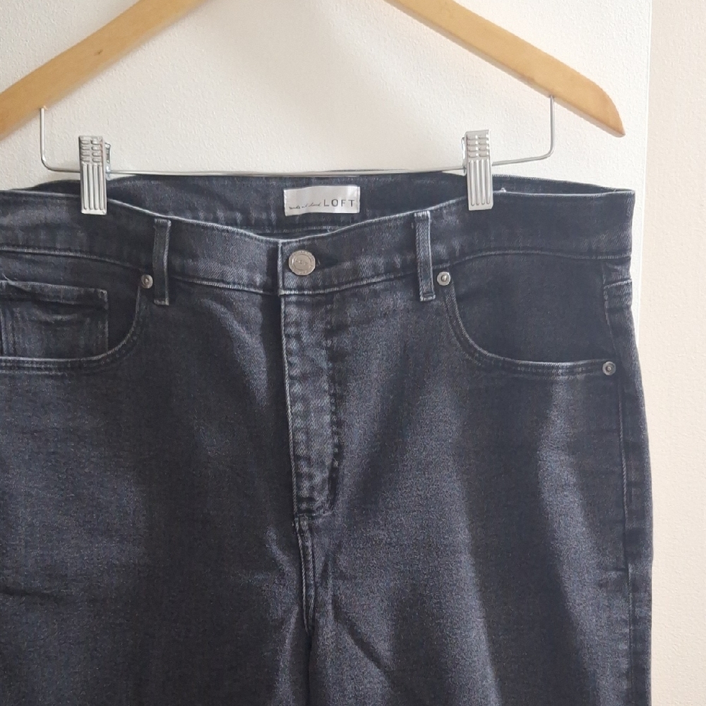 LOFT Dark Wash Denim Pants
